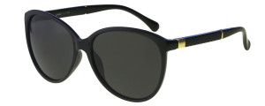 Joker Damskie Okulary Przeciwsłoneczne Z Filtrem Uv 400 Jr 4207 Cz Czarne