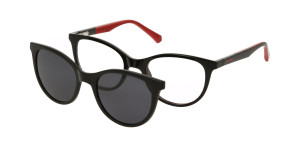 Dziecięca Oprawki Korekcyjne Unisex Solano Z Nakładką Z Filtrem Polaryzacyjnym Cl 50043 B 