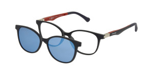 Dziecięca Oprawki Korekcyjne Unisex Solano Z Nakładką Z Filtrem Polaryzacyjnym Cl 50051 E 