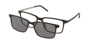 Oprawki Korekcyjne Unisex Solano Z Nakładką Z Filtrem Polaryzacyjnym Cl 90182 Szary Czarne
