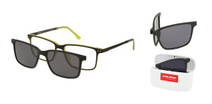 Oprawki Korekcyjne Męskie Solano Z Nakładką Z Filtrem Polaryzacyjnym Cl 90211 D 