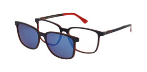 Oprawki Korekcyjne Męskie Solano Z Nakładką Z Filtrem Polaryzacyjnym Cl 90224 C 