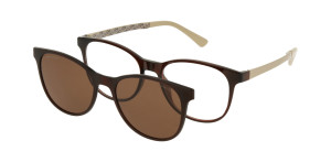 Oprawki Korekcyjne Damskie Solano Z Nakładką Z Filtrem Polaryzacyjnym Cl 90254 D 