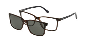 Oprawki Korekcyjne Męskie Solano Z Nakładką Z Filtrem Polaryzacyjnym Cl 90255 B 