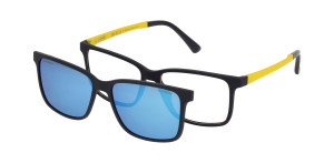 Oprawki Korekcyjne Męskie Solano Z Nakładką Z Filtrem Polaryzacyjnym Cl 90255 D 