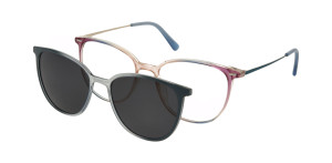 Oprawki Korekcyjne Damskie Solano Z Nakładką Z Filtrem Polaryzacyjnym Cl 90260 D 