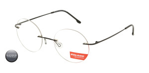 Tytanowa Oprawki Korekcyjne Unisex Solano S 10700 B 