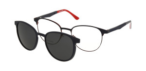 Oprawki Korekcyjne Męskie Solano Z Nakładką Z Filtrem Polaryzacyjnym Cl 10239 B 