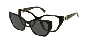 Oprawki Korekcyjne Damskie Solano Z Nakładką Z Filtrem Polaryzacyjnym Cl 90268 D 