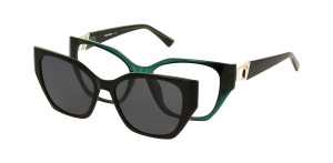 Oprawki Korekcyjne Damskie Solano Z Nakładką Z Filtrem Polaryzacyjnym Cl 90268 E 