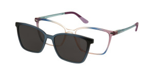 Oprawki Korekcyjne Damskie Solano Z Nakładką Z Filtrem Polaryzacyjnym Cl 90289 D 