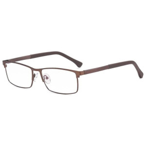 Męskie Aluminiowe Męskie Okulary Zerówki Do Komputera Blue Light 25125d Fioletowe