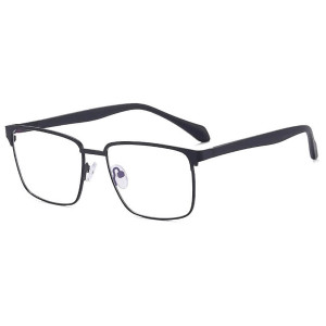 Metalowe Męskie Męskie Okulary Zerówki Z Filtrem Blue Light Do Komputera 25141cz Fioletowe