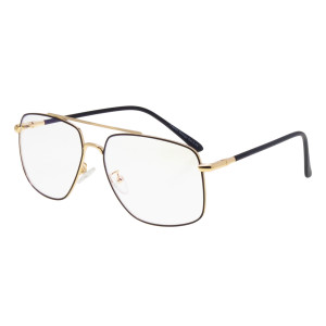 Męskie Męskie Okulary Pilotki Zerówki Blue Light Est-131k-16 Fioletowe