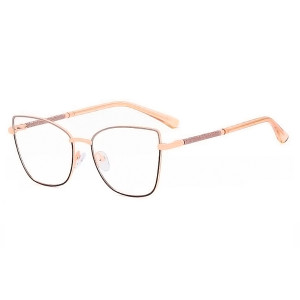 Damskie Okulary Kocie Oczy Zerówki Do Komputera Blue Light 25156f Fioletowe