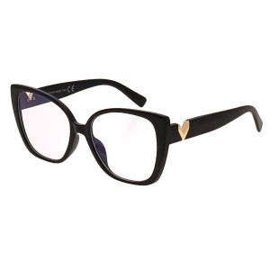 Damskie Kocie Okulary Zerówki Do Komputera Est-114k-1 Fioletowe