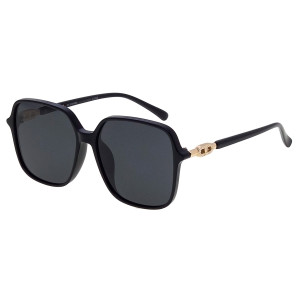 Joker Okulary Przeciwsłoneczne Damskie Z Filtrem Uv 400 Jr 4751 Cz Czarne