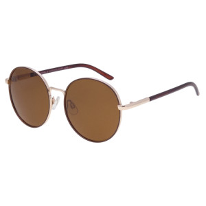 Polariss Okulary Przeciwsłoneczne Unisex Lenonki Z Filtrem Polaryzacyjnym - Pol 1257 Br 