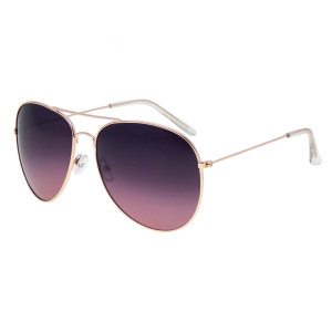Polariss Okulary Przeciwsłoneczne Unisex Pilotki Z Filtrem Polaryzacyjnym - Pol 1263 F 