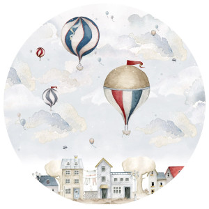 Naklejki ścienne Balony in a Circle