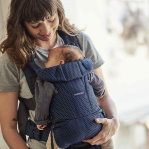 BABYBJORN MOVE 3D Mesh - nosidełko, Granatowy