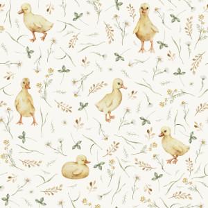 Tapeta do pokoju dziecka Little Ducks