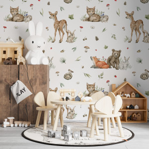 Tapeta do pokoju dziecka W Lesie 10