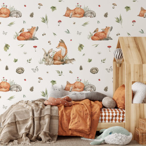 Tapeta do pokoju dziecka W Lesie 8