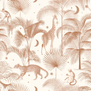Tapeta do pokoju dziecka Jungle
