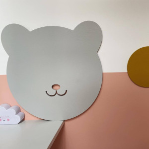 Tablica magnetyczno - kredowa Miś z noskiem