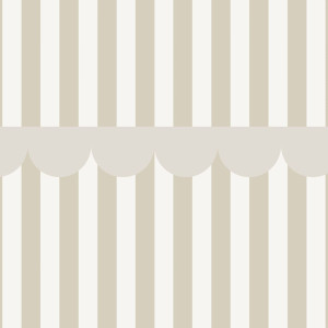 Tapeta do pokoju dziecka Rustic Beige White