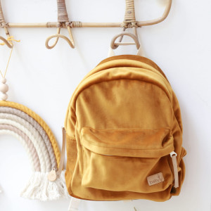 Plecak dla przedszkolaka - musztardowy