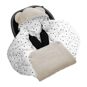Otulacz /Kocyk do fotelika samochodowego Royal Baby Sand