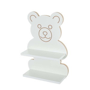 Drewniana półka ścienna Miś