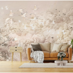 Tapeta dla dzieci Malumi _ DREAM EVENING Latte
