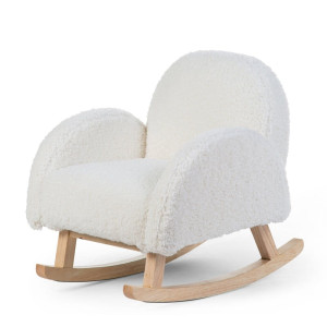 Fotel dla dziecka bujany Teddy bear Off white Childhome