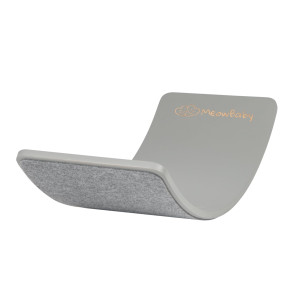 Deska do balansowania z filcem szara 80x30cm Balance Board, Filc szary