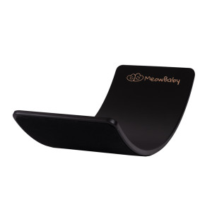 Deska do balansowania z filcem czarna 80x30cm Balance Board, Filc czarny