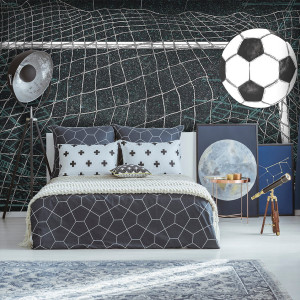 Tapeta Malumi Football - Dark - Z Motywem Piłki Nożnej