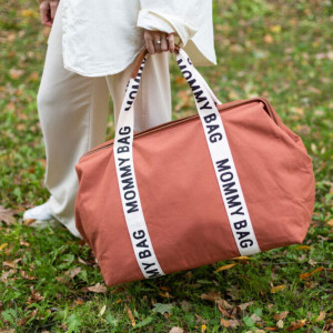 Childhome Torba Mommy Bag Signature Terracotta