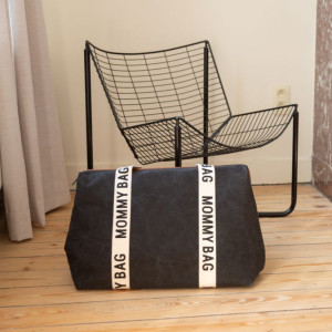 Childhome Torba Mommy Bag Signature Czarna