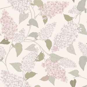 Tapeta do pokoju dziecka Lilac Bush