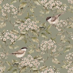 Tapeta do pokoju dziecka Birds and Green Spring