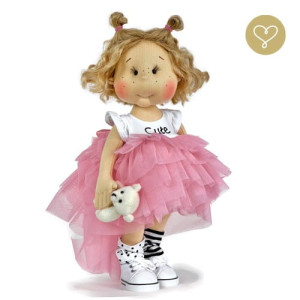 Szmaciana lalka dla dzieci Anastazja - Lullu Dolls