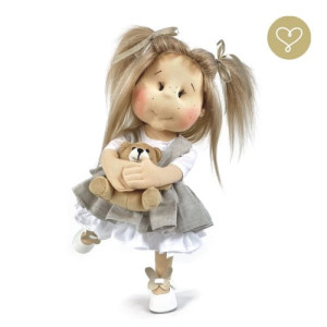 Szmaciana lalka dla dzieci Lea - Lullu Dolls