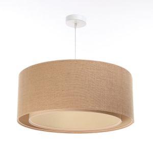 Lampka wisząca do pokoju dziecka w stylu Boho Juta Podwójna