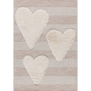 Dywan do pokoju dziecka Little Hearts 120x170cm