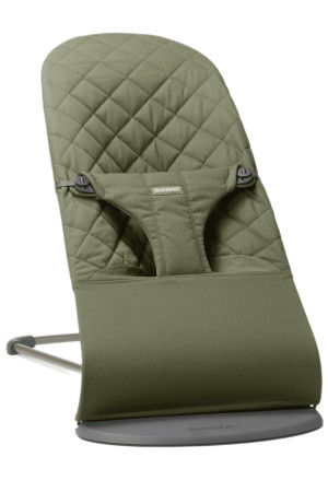 BABYBJORN - leżaczek BLISS Woven -Ciemnozielony