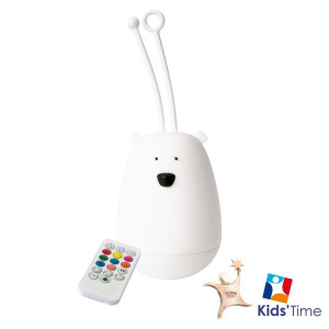 Rabbit & Friends: silikonowa lampka z zawieszką Miś