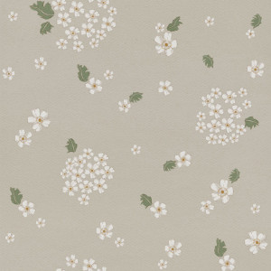 Tapeta do pokoju dla dziecka White Bouquets
